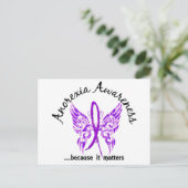 Butterfly 6.1 Anorexia Briefkaart (Staand voorkant)