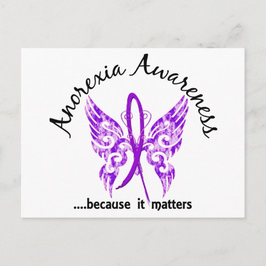 Butterfly 6.1 Anorexia Briefkaart (Voorkant)