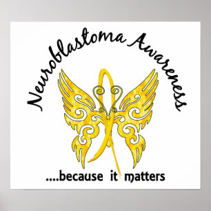 Butterfly 6.1 Neuroblastoma Poster