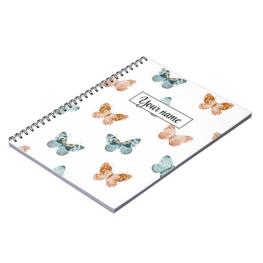 Butterfly - Aangepast Notitieboek (Linkerzijde)