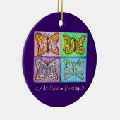 Butterfly Aangepaste Inspirerend Ornamenten (Rechts)