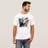 Butterfly abstract 1 t-shirt (Voorkant volledig)