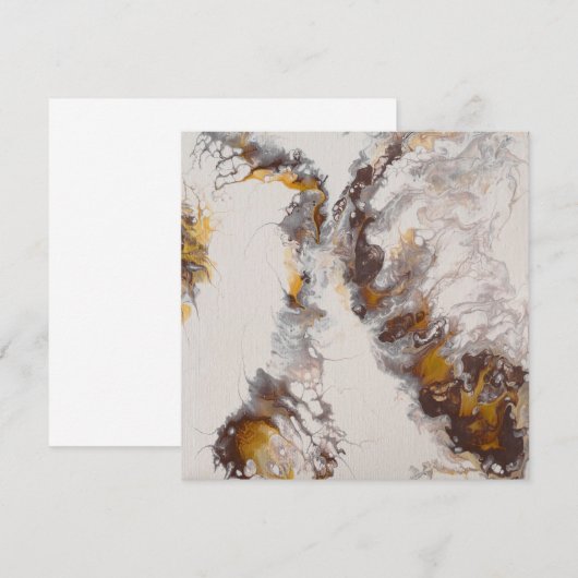 Butterfly - abstract acryl (Voorkant / Achterkant)