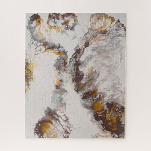 Butterfly - abstract acryl legpuzzel (Verticaal)
