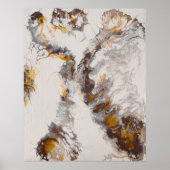 Butterfly - abstract acryl poster (Voorkant)