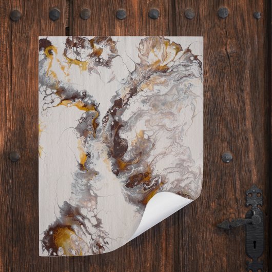 Butterfly - abstract acryl poster