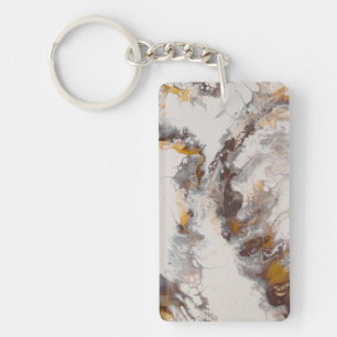 Butterfly - abstract acryl sleutelhanger
