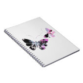 Butterfly Abstract Notitieboek (Rechterzijde)