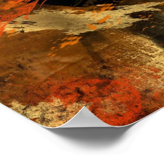 Butterfly Abstract Poster (Hoek)