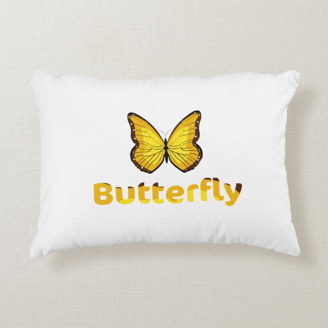 Butterfly Accent Kussen (Voorkant)