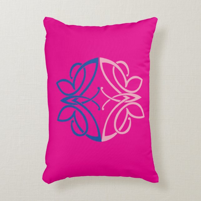 Butterfly Accent Pillow Kussen (Voorkant(Verticaal))