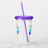 Butterfly Acryl Drinkbeker (Links)