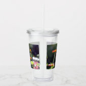 Butterfly Acryltrommel Acryl Drinkbeker (Rechts)