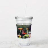 Butterfly Acryltrommel Acryl Drinkbeker (Achterkant)