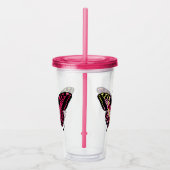 Butterfly acryltumbler acryl drinkbeker (Rechts)