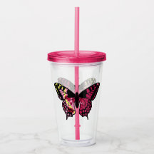 Butterfly acryltumbler