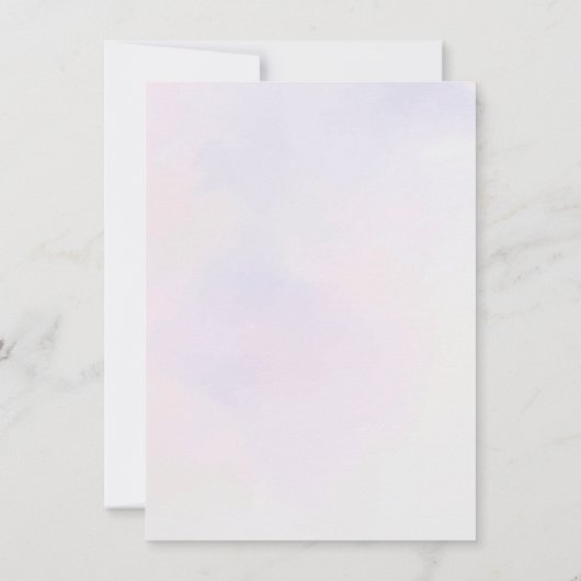 Butterfly Advies voor de bruid Kaart (Achterkant)