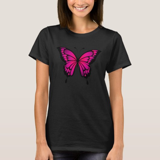 Butterfly Aesthetic Soft Grunge T-shirt (Voorkant)
