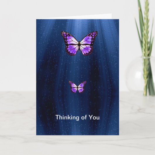 Butterfly-afbeelding voor Get Well Soon-kaart Kaart (Voorkant)