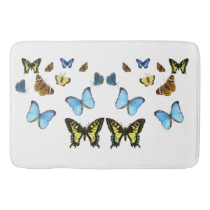 Butterfly afbeelding voor Large-Bath-Mat Badmat