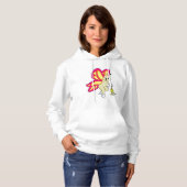 Butterfly als Tovenaar met Magische Wand Hoodie (Voorkant volledig)