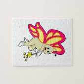 Butterfly als Tovenaar met Magische Wand Legpuzzel (Horizontaal)