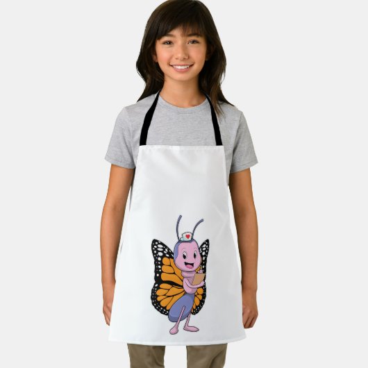 Butterfly als verpleegster schort (Insitu)