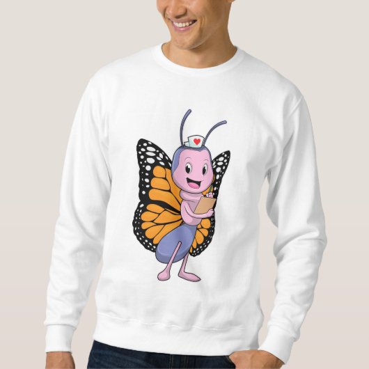 Butterfly als verpleegster trui (Voorkant)