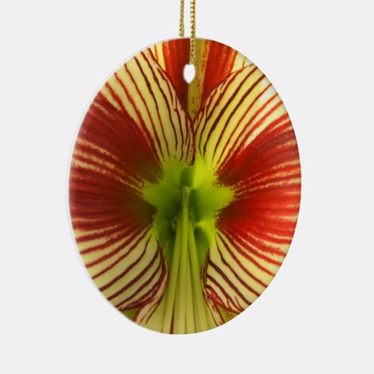 Butterfly Amaryllis Keramisch Ornament (Rechts)
