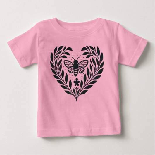 Butterfly and Boughs Baby T-Shirt (Voorkant)