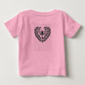 Butterfly and Boughs Baby T-Shirt (Achterkant)
