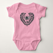 Butterfly and Boughs Baby T-Shirt (Voorkant)