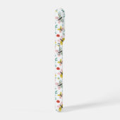 Butterfly And Floral Pattern iPhone Hoesje (Rechterkant)