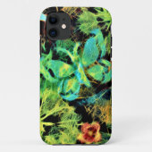 Butterfly and Flower Rodilius iPhone/iPad Case (Achterkant)