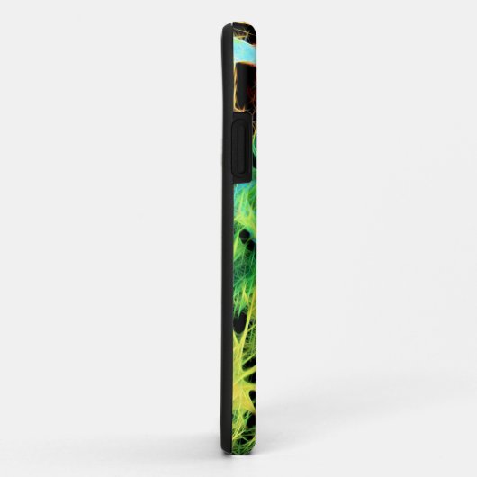 Butterfly and Flower Rodilius iPhone/iPad Case (Achterkant/rechts)