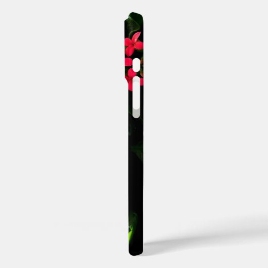 Butterfly and Flowers iPhone / iPad hoesje (Achterkant / Links)