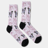 butterfly and pink sokken (Rechts)