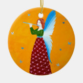 Butterfly Angel Keramisch Ornament (Voorkant)