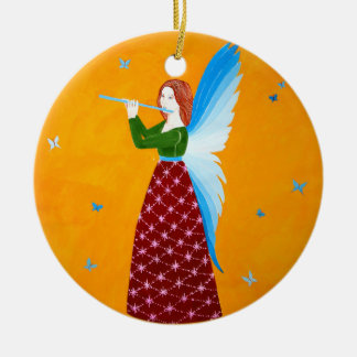 Butterfly Angel Keramisch Ornament