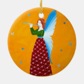Butterfly Angel Keramisch Ornament (Achterkant)