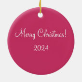 Butterfly Angel Xmas Ornament (Achterkant)