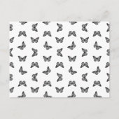   Butterfly Antiek Art CUSTOM COLOR Briefkaart (Voorkant)