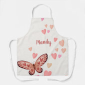 Butterfly Apron - Gepersonaliseerd Schort (Voorkant)