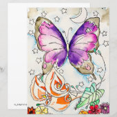 Butterfly art (Voorkant / Achterkant)