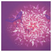 Butterfly Art 17 Custom Fabric Stof (Swatch)