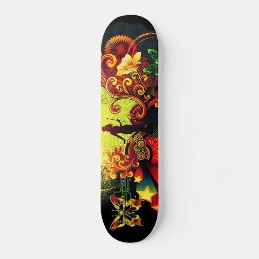 Butterfly Art 20A Skateboard (Voorkant)