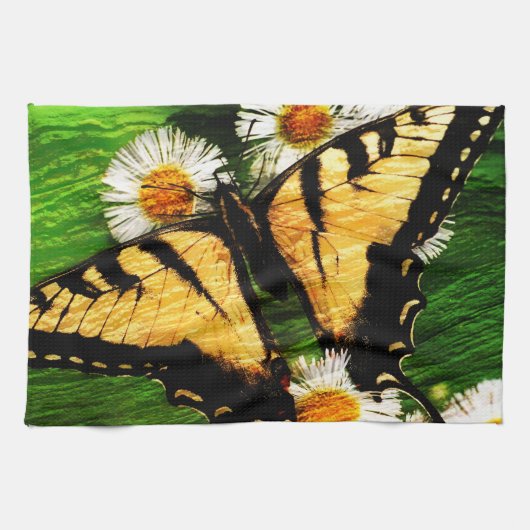 Butterfly Art 23 Keukenhanddoek (Horizontaal)