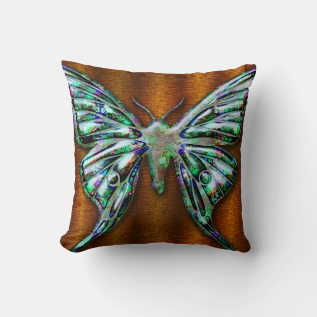 Butterfly Art 2 Pillow Kussen (Voorkant)