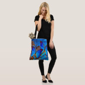 Butterfly Art 35 All-over-Print Canvas tas (Op model)