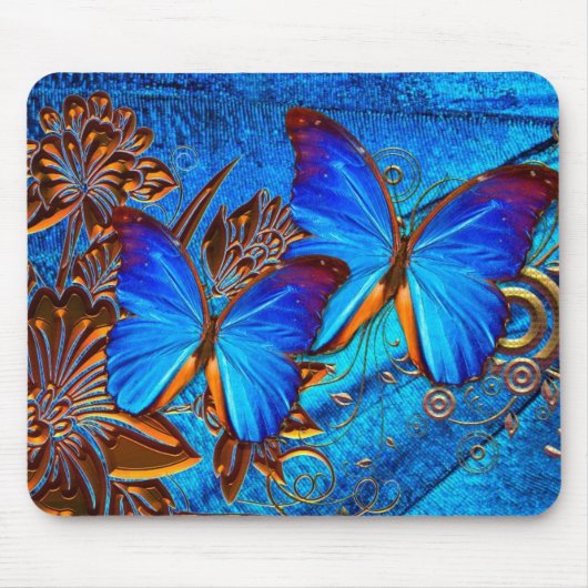 Butterfly Art 35 Mousepad Muismat (Voorkant)